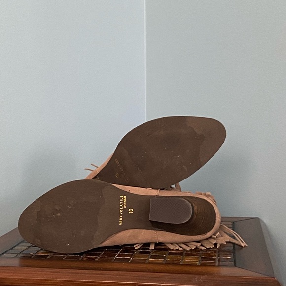 Very volatile fringe ankle boots - Picture 3 of 7